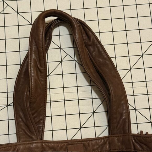 SCULLY WESTERN BROWN LEATHER FRINGE PURSE - Picture 7 of 10